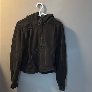 Black Zip-Up Hoodie